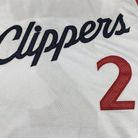 Men's LA Clippers Kawhi Leonard #2 White Swingman Jersey1