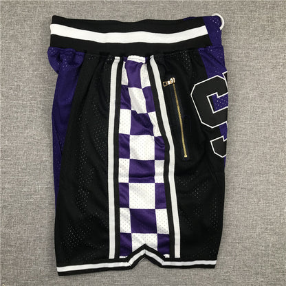 Men's Sacramento Kings SWISH Basketball Shorts1 Purple