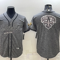 Men's New Orleans Saints Gray Game Jersey1