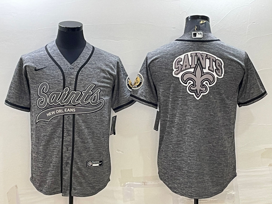 Men's New Orleans Saints Gray Game Jersey1