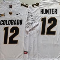 Men's Colorado Buffaloes Travis Hunter #12 White Jersey