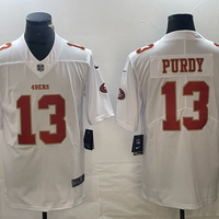 Men's San Francisco 49ers Brock Purdy #13 Tundra White Fashion Game Jersey1
