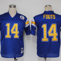 Men's San Diego Chargers Dan Fouts Mitchell & Ness Royal Legacy Replica Jersey1