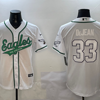 Men's Philadelphia Eagles Cooper DeJean #33 White Player Jersey1