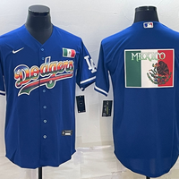 Men's Los Angeles Dodgers Blue Alternate Replica Player Name Jersey1