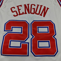 Men's Houston Rockets Alperen Sengun #28 White 2025/26 Swingman Jersey - City Edition