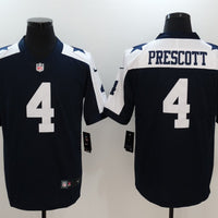 Dak Prescott #4 Dallas Cowboys Navy Game Jersey - JerseysFreak
