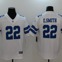 Men's Dallas Cowboys Emmitt Smith #22 White Fashion Game Jersey1