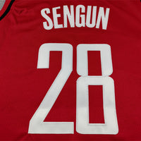 Men's Houston Rockets Alperen Sengun #28 Red Swingman Player Jersey - Icon Edition