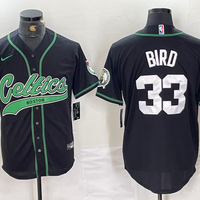 Larry Bird #33 Boston Celtics Black Limited Player Jersey