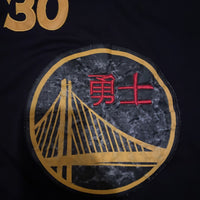 Men's Golden State Warriors Stephen Curry #30 Chinese New Year Jersey1