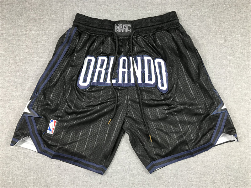 Men's Orlando Magic Black 2022/23 City Edition Basketball Shorts1