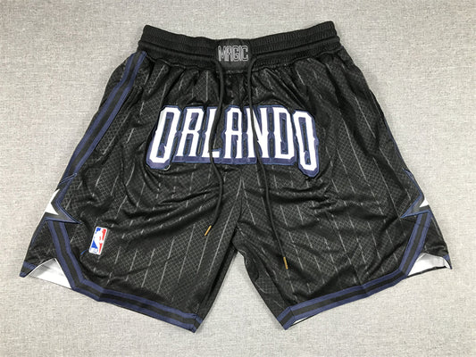 Men's Orlando Magic Black 2022/23 City Edition Basketball Shorts1