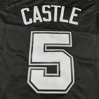 Stephon Castle San Antonio Spurs Black City Edition Jersey - 4