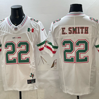 Men's Dallas Cowboys Emmitt Smith #22 White Game Team Jersey