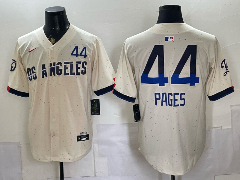 Men's Los Angeles Dodgers Andy Pages #44 Cream City Connect Limited Player Jersey