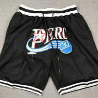 Men's Perc O'Cet #30 Movie Black Basketball Shorts