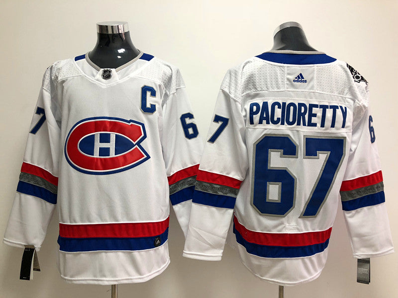 Men's Montreal Canadiens Max Pacioretty #67 White Player Game Jersey1