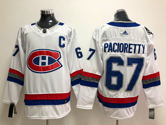 Men's Montreal Canadiens Max Pacioretty #67 White Player Game Jersey1