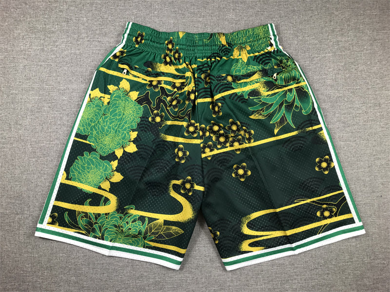 Men's Boston Celtics Year of Rabbit Edition Pocket Shorts1