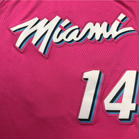 Men's Miami Heat Tyler Herro #14 Pink 2020/21 Swingman Jersey1