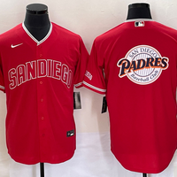 Men's San Diego Padres Red Replica Player Jersey1
