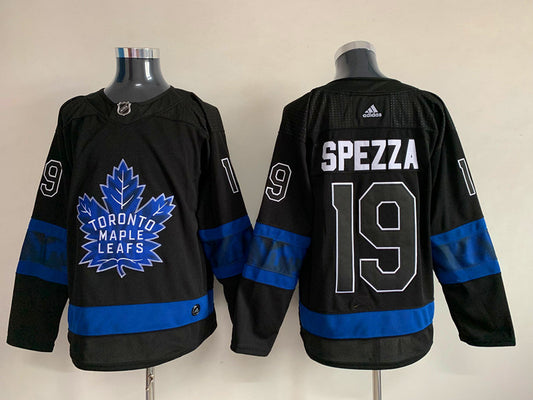 Men's Toronto Maple Leafs Jason Spezza #19 Black Player Jersey1