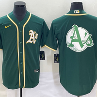 Men's Oakland Athletics Kelly Green Replica Team Jersey1