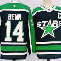 Men's Dallas Stars Jamie Benn #14 Fanatics Black Player Jersey