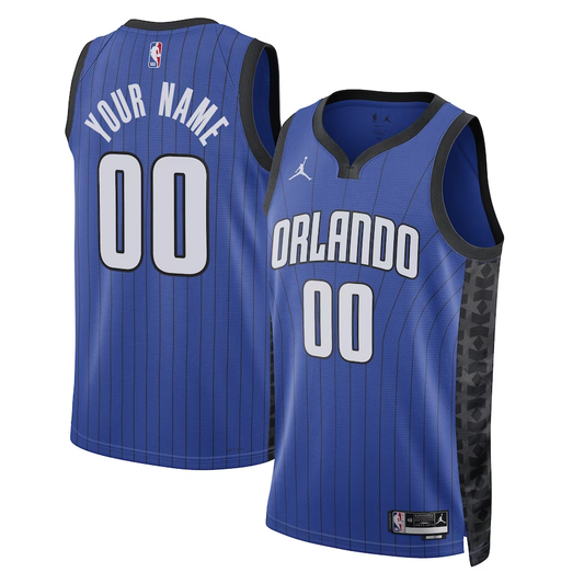 Men's Orlando Magic Royal 2022/23 Swingman Custom Jersey1 - Statement Edition