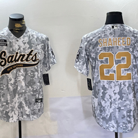 Men's New Orleans Saints Rashid Shaheed #22 Arctic Camo 2024 Salute to Service Player Jersey1