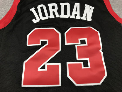 Men's Chicago Bulls Michael Jordan #23 Black 2023/24 Swingman Jersey1 - City Edition