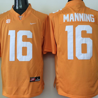 Men's Tennessee Volunteers Peyton Manning #16 Orange Player Game Jersey