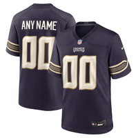 Men's Minnesota Vikings Purple 2026 Rivalries Collection Game Custom Jersey