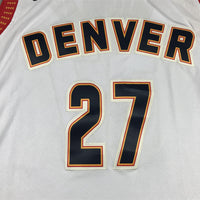 Men's Denver Nuggets Jamal Murray #27 Silver 2022/23 Swingman Jersey1 - City Edition
