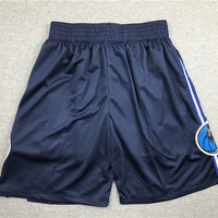 Men's Dallas Mavericks Navy Basketball Shorts1