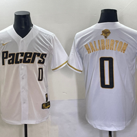 Men's Indiana Pacers Tyrese Haliburton #0 White Replica Player Jersey