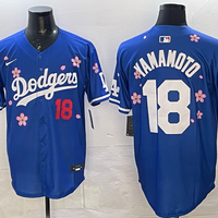 Men's Los Angeles Dodgers Yoshinobu Yamamoto #18 Royal Alternate Replica Jersey