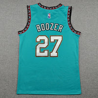 Men's Memphis Grizzlies Cameron Boozer #27 Green Swingman Jersey