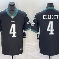 Men's Philadelphia Eagles Jake Elliott #4 Black Game Jersey1