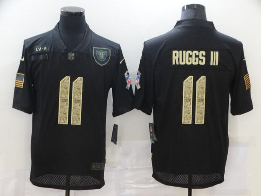 Men's Las Vegas Raiders Henry Ruggs III #11 Black Authentic Game Jersey1