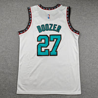 Men's Memphis Grizzlies Cameron Boozer #27 White Swingman Jersey