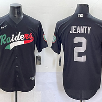 Men's Las Vegas Raiders Ashton Jeanty #2 Black Team Player Jersey