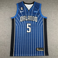 Men's Orlando Magic Paolo Banchero #5 2022/23 Royal Swingman Jersey1