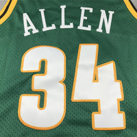 Men's Seattle SuperSonics Ray Allen #34 Green 2006-2007 Swingman Jersey