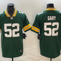 Men's Green Bay Packers Rashan Gary #52 Green Game Jersey1