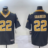 Men's New Orleans Saints Rashid Shaheed #22 Black Player Game Jersey1