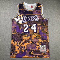 Men's Los Angeles Lakers Kobe Bryant #24 Year of Rabbit Edition Hardwood Classics Swingman Jersey1