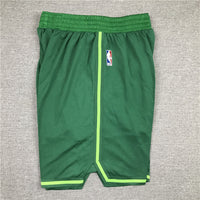 Men's Boston Celtics Green Basketball Retro Shorts1