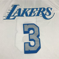 Men's Los Angeles Lakers Anthony Davis #3 White Swingman Jersey1 - City Edition